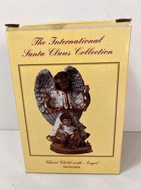 Vtg 2003 International Santa VENEZUELA Christ Child with Angel Baby Jesus